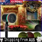 Christmas Moving Laser LED Projector Light Xmas Party Outdoor RGB Landscape❀Lamp