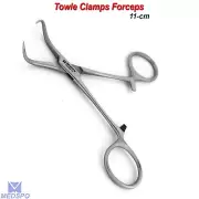 Surgical Backhaus Towel Clamps Dental Forceps Grasping Tissue Veterinary Tools