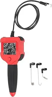 Handheld Borescope Camera with 2 4in LCD Screen 8 LED Lights IP67 3 28ft Cable 8mm Lens Ideal for Automotive Vehicle Maintenance and Broad Applications