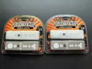 Gear Monkey Gearmonkey Nintendo Wii Remote Glove White & Grey TWO 2-Packs NIP
