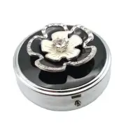 Acrylic Stone Flower Pill Box Container Ideal Gift Item