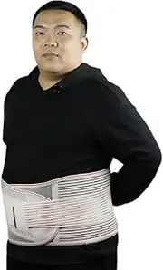 Men’s Breathable Abdominal/Back Support Binder