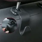 2× Black Car Front Back Seat Hooks Headrest Storage Organizer Holder Accessories