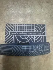 ZOX **THERE’S NOTHING YOU CAN’T DO** SILVER Single Med Wristband w/Card #123784