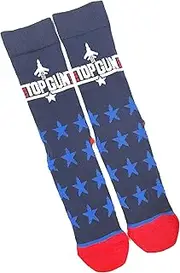 [Generic] Top Gun Men's Socks Size 6-11, multi, 6-11