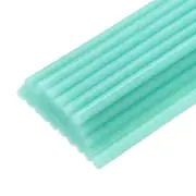 Mini Hot Glue Sticks for Glue Gun 8-inch x 0.28-inch Luminous Blue-Green 30Pcs