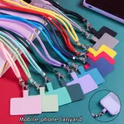 Universal Cross Body Nylon Patch Phone Lanyard Mobile Phone Strap Lanyard Ropes