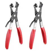 2pcs Hose Clamp Pliers Spring Clips Include Claw Type Pliers