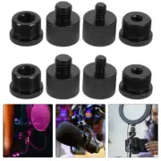 Microphone Fixing Clip Clipmicrophone with Adaptor Tripod Screw Converter