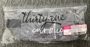 New Thirty-One Let’s Go Pouch AL48 Fashionably Late “Running Late Is My Cardio”