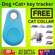 Bluetooth GPS K9 cat smart tracker tag key Locator Finder Free cat collar AU