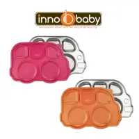 在飛比找momo購物網優惠-【Innobaby】不銹鋼兒童餐具-巴士餐盤 Din Din