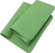 PartyKindom Non Slip Tpe Yoga Mat with Comfortable Knee Pads Thick Exercise Mat for Workouts Lightweight Portable Yoga Cushion for Active