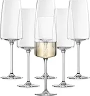 Zwiesel Glas Tritan Sensa Collection, Champagne Flute, 13.1-Ounce, Set of 6