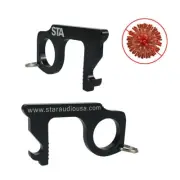 2Pcs Portable Clean Key Door Opener Touchless Anti-Microbial Keychain Sinks