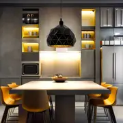 Roccaforte Pendant Light Small/Medium/Large in Black or White