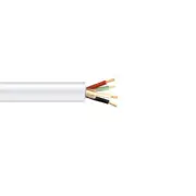 175' 18/4 STOW/STOOW Portable Cord PVC Jacket White 600V