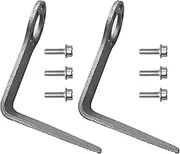 sanbaiyi 2 pack Grade Aluminum Rafter Hook 889661M with free bolt for Hitachi metabo NR83A5(S), NR83AA5, NV83A5, NR90AC5, NT65A5 and NV75A5 Framing Nailers
