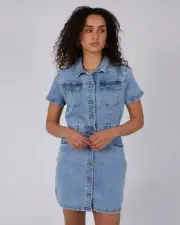 Silent Theory Shay Mini Dress - Light Blue