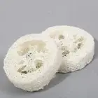 Easy To Clean Loofah Slices Scrubber Scrub Sponge Soap Saver Scouring Pad