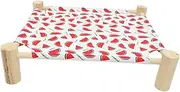 VILLFUL Wooden Wood Cat Hammock Cat Hammock Bed for Cats Pet Sleeping Bed Hammock Cat Bed Cat Beds for Indoor Cats Wood Pet Hammocks Cat Bed for Indoor Cat Pet Beds