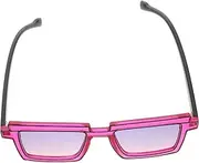 [Abaodam] Bold Fluorescent Women's Sunglasses Retro 80s Style for Birthday Party Accessories