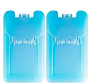 Generic 2pcs Durable Cold Block - Freezer Ice Blocks, Reusable Cooler Ice Packs - Reusable Portable Ice Bags, Wide to Order Package for Lunch Bag Cooler, Hold