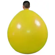 Giant Human Balloon 36 Inch Round Balloons Extra Jumbo & Thick Giant Latex Balloon Yellow