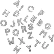 [TEHAUX] 26pcs Letter Beads Kit for Jewelry Making Charm Pendant for Diy Bracelets