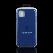 Original Apple Silicone Case Cover For iPhone 11 Pro Max Linen Blue MY122ZM/A