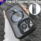 Camera Lens Cover Shockproof Magsafe Case For iPhone 16 Pro Max 15 14 Plus 13 12