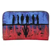 Stranger Things UpsideDown Shadows Zip Around Wallet Coin Purse 6x4in
