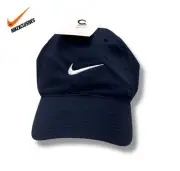 Nike Golf Hat Size M/L Club Cap Navy Blue Dri Fit Adjustable Adult FB6449-451