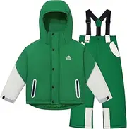 [KOCOTREE] Toddler Snowsuit for Girls Boys, Baby Thick Winter Ski Jacket Set