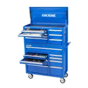 Kincrome BLUESTEEL 41" 238 Piece 17 Drawer Workshop Tool Kit