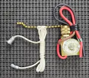ARROW HART 460-BOX CANOPY SWITCH 2 CIRCUIT PULL CHAIN 6/3A 125/250V BRASS - Lot