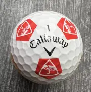 Callaway Chrome Soft Truvis Top Golf Red & Yellow New Golf Ball (1)