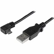 StarTech USBAUB50CMRA USB cable 0,5 m USB 2.0 USB A Micro-USB A Black