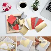 DIY Creative Birthday Gift Scratch Sticker Card Coating Love Message Set of 10