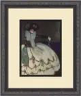 Pablo Picasso A Woman in Blue Custom Framed Print