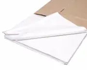 WHITE Tissue Paper Acid Free Gift Wrapping Gift Pack 400x660mm - 500 SHEET