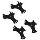 4-Pack Durable 9" Star Edger Blades – Compatible with 781-0748, 781-0748-0637