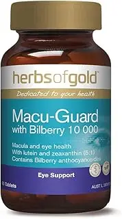 Herbs of Gold Macu-Guard with Bilberry 10 000 60 Tablets
