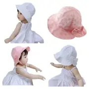 Baby Girl Sun Hat Toddler Bucket Hats Summer Cap Wide Brim Hat for Infant Girls