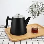 Frafuo Stainless Steel Tea Pot with Infuser for Loose Tea-1000ml Large Capacity Kettle Teapot with Infuser-Magic Teapot with Strainer Separates Water with Tea or Any Infusion (Not for Gas Stovetop)