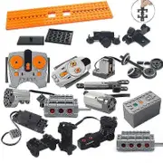 Technical Parts Motor Multi Power Functions 8293 8883 Tool Servo Train Model Sets Building Blocks Compatible All Brands M-motor