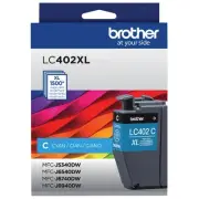 Brother Lc402xlc High Yield Cyan Ink Cartridge For Color Inkjet Printers
