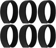 [Generic] 6Pcs Elastic Boot Straps Ankle Straps Adjustable Leg Straps for Walking Garden Trekking