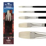 Creative Mark Pro-Stroke Premium Value Brush Set of 5 Flats