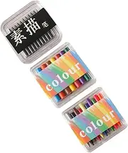 Miniature Sketch Pencils Crayons Boxes of Simulated Pencils for Mini House Artistic Decor